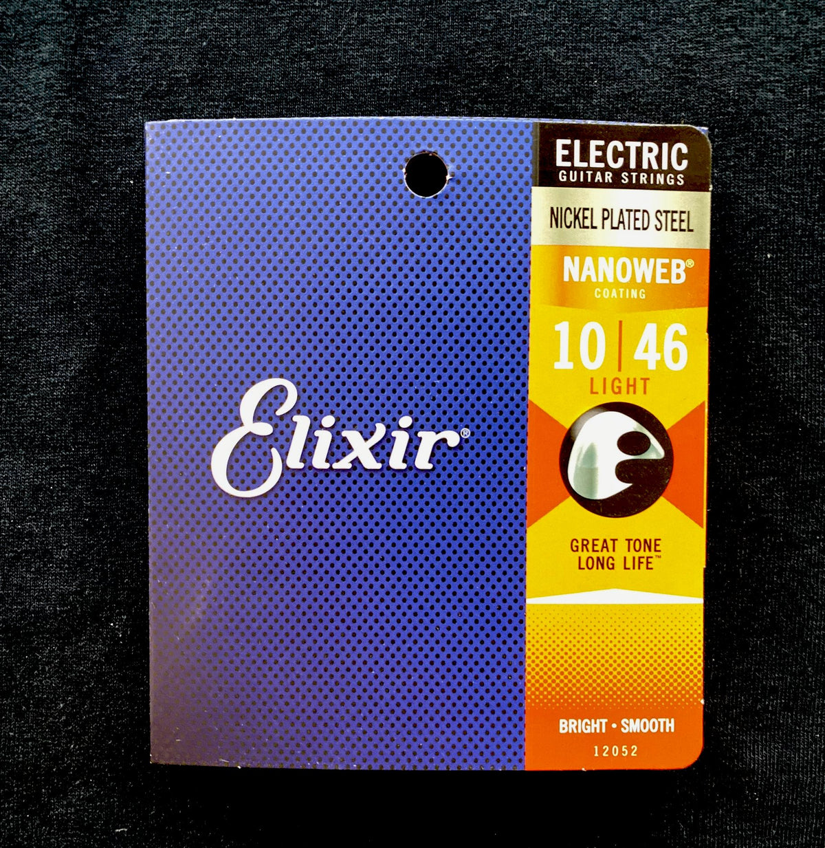 Elixir E12052 Nanoweb Light 10-46 Electric Guitar Strings — Truetone Music