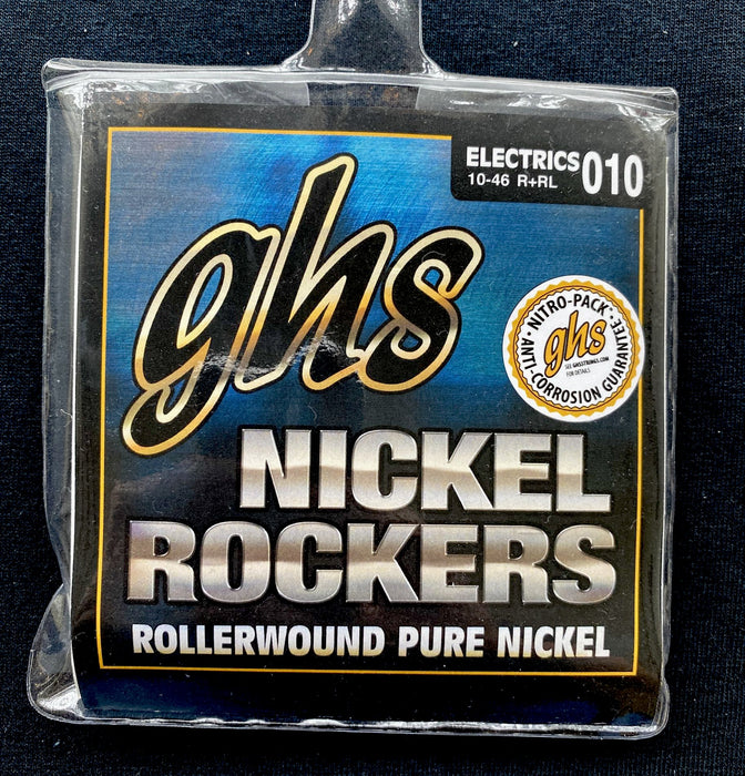 GHS R+RL Nickel Rockers Light .010 Electric Guitar Strings