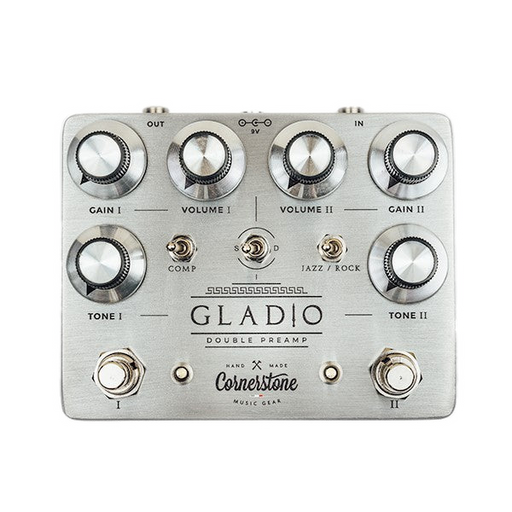 Cornerstone Music Gear Gladio Double Preamp Guitar Effect Pedal