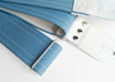 Couch Lake Placid Blue Double Stitch Guitar Strap - L120