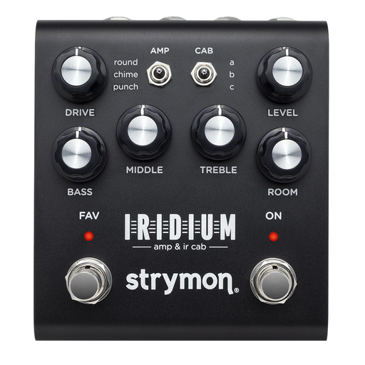 Strymon Iridium Amp Modeler and Impulse Response Cabs Effect Pedal