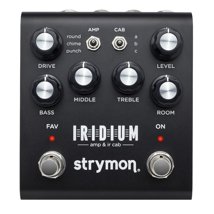 Strymon Iridium Amp Modeler and Impulse Response Cabs Effect Pedal