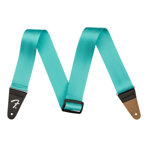 Fender 2" Am Pro Seat Belt Strap, Miami Blue Straps