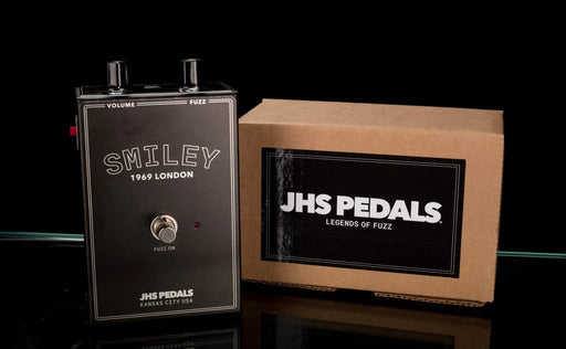 Used JHS Legends of Fuzz Smiley Fuzz Guitar Effect Pedal With Box