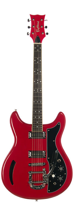 Eastwood Airline Custom K-200 Deluxe Chambered Guitar Red