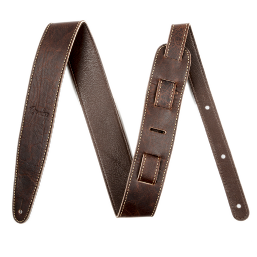 Fender Artisan Crafted Leather Strap 2" Brown