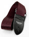 Couch Maroon Seatbelt Guitar Strap - SB003