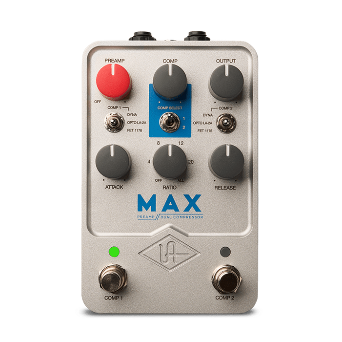 Universal Audio UAFX Max Preamp And Dual Compressor Pedal