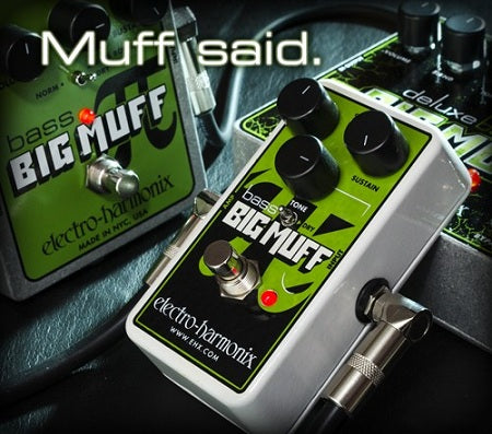 nano big muff pedal Electro-Harmonix Nano Bass Big Muff Pi Distortion/Sustainer Bass Guita — Truetone Music