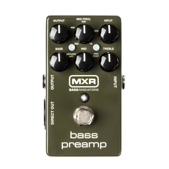 MXR M81 Bass Preamp Bass Guitar Pedal