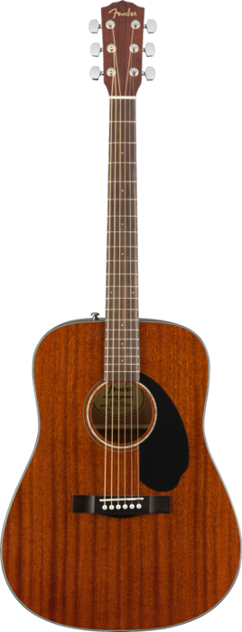 Fender CD-60S Dreadnought Walnut Fingerboard All-Mahogany