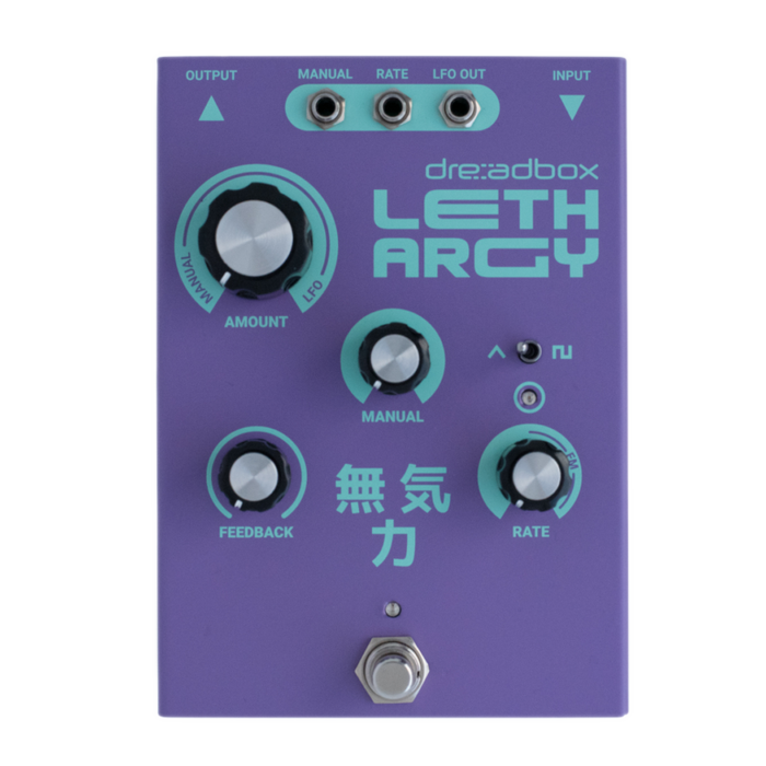 Dreadbox Lethargy 8 Stage Phaser Guitar Effect Pedal