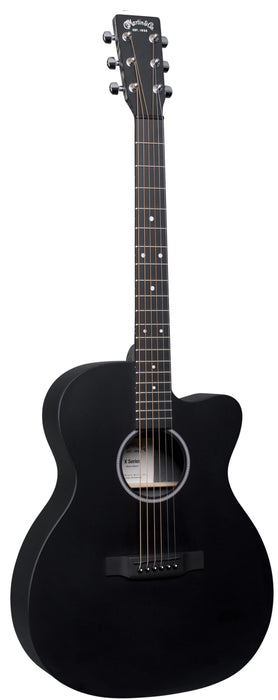Martin OMC-X1E Black Acoustic Electric Guitar With Bag