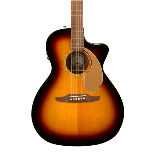 Fender Newporter Player Walnut Fingerboard Sunburst Acoustic Guitar