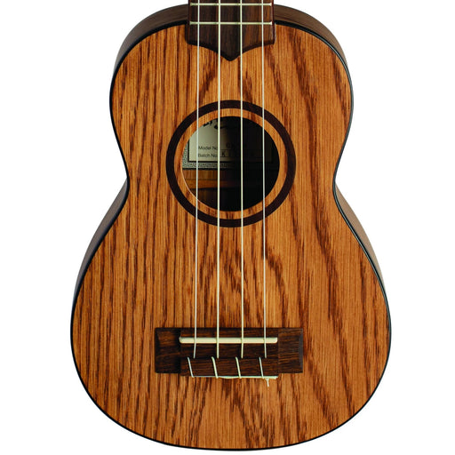 Lanikai OA-S Oak Soprano Ukulele Natural with Gig Bag