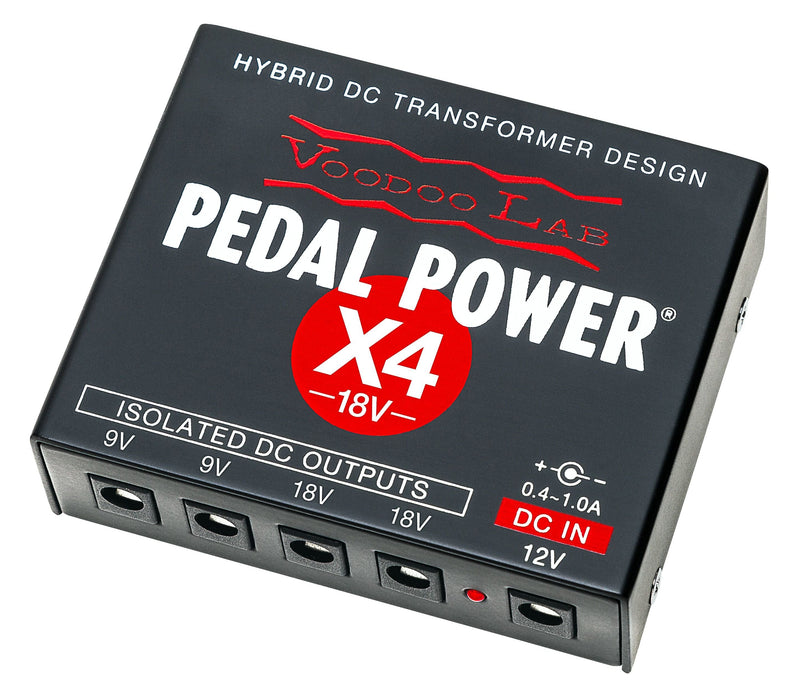 Voodoo Lab PPX4-18V Pedal Power X4-18V Isolated Power Supply
