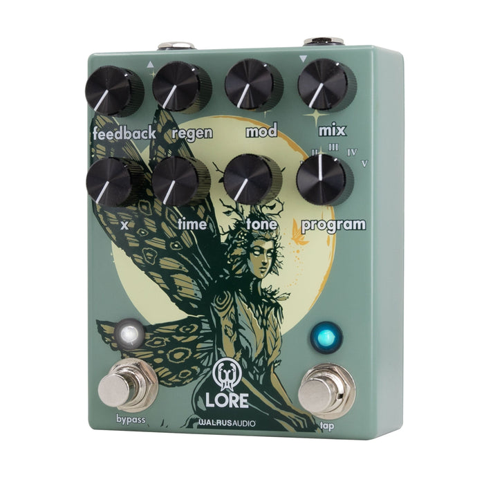 Walrus Audio Lore Reverse Soundscape Generator Reverb/Delay/Octave Effect Pedal