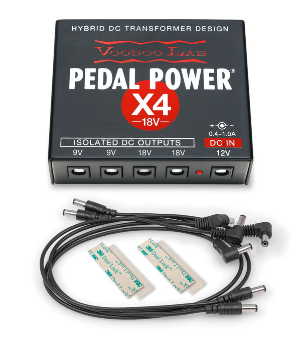 Voodoo Lab PPX4EK-18V Pedal Power X4-18V Isolated Output Expander Kit