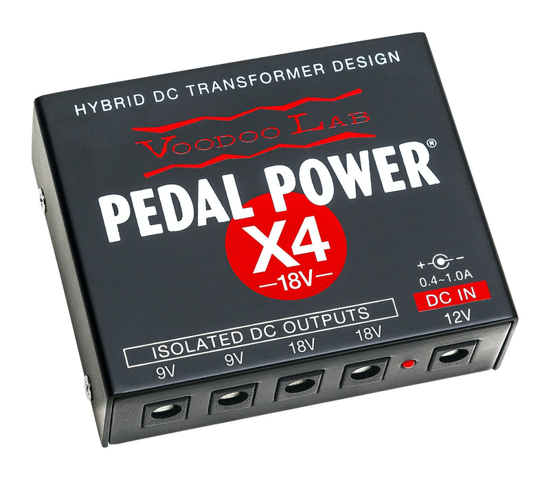 Voodoo Lab PPX4-18V Pedal Power X4-18V Isolated Power Supply