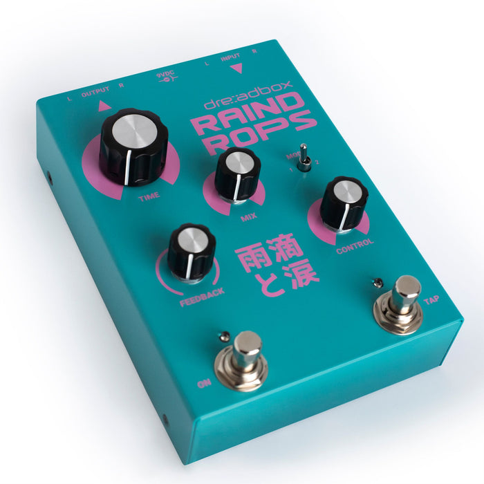 Dreadbox Raindrops Hybrid Delay/Pitch Shifter/Reverb Guitar Effect Pedal