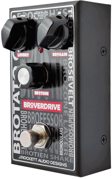 J Rockett Audio Designs Broverdrive Overdrive Guitar Effect Pedal