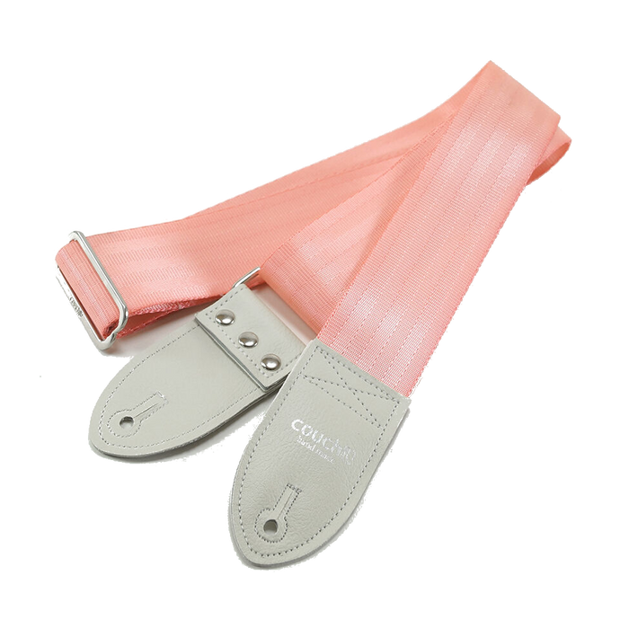Couch Soft Pink Seatbelt Guitar Strap - SB028
