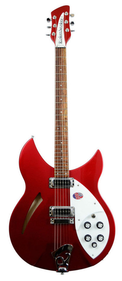 Rickenbacker 330 Six String Ruby Red Semi Hollow Guitar With OHSC