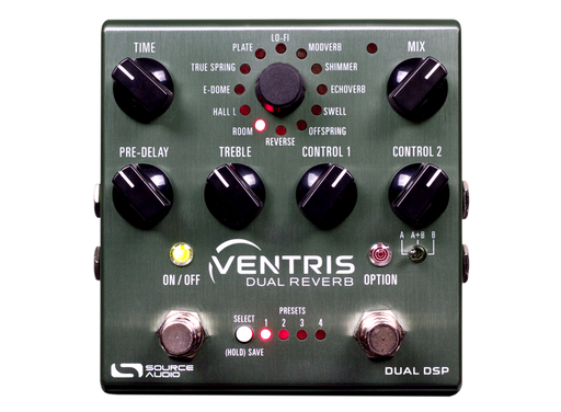Source Audio Ventris Dual Reverb Guitar Effect Pedal
