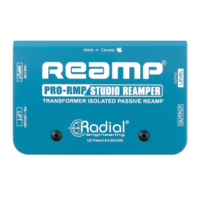 Radial Engineering ProRMP Reamp Guitar Effects Studio Reamper
