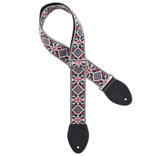 Souldier GS1317BK02BK Johnny Cash San Quentin 50th Anniversary Prison 2" Guitar Strap