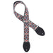 Souldier GS1317BK02BK Johnny Cash San Quentin 50th Anniversary Prison 2" Guitar Strap