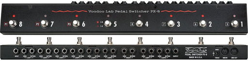 Voodoo Lab Pedal PX-8 Footpedal Audio Loop Switcher with 8 Loops