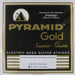 Pyramid Gold Chrome-Nickel Flatwound Polished No. 640/1 40-100 Long Scale Bass Strings