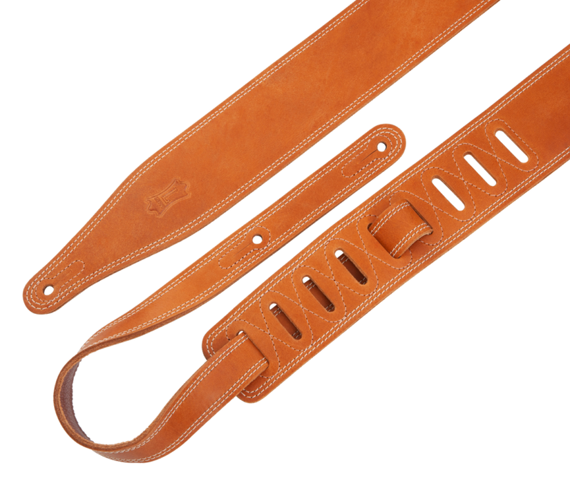 Levy's M17BDS-TAN 2.5" Oiled Leather Strap in Tan