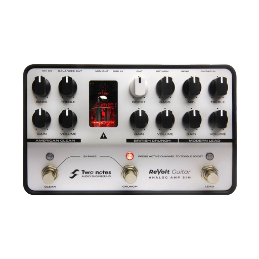 amp modeler pedal Two Notes ReVolt Guitar Amp Simulator Pedal — Truetone Music