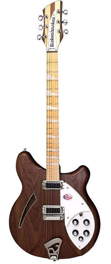 Rickenbacker 360W Walnut Semi Hollow Guitar With OHSC