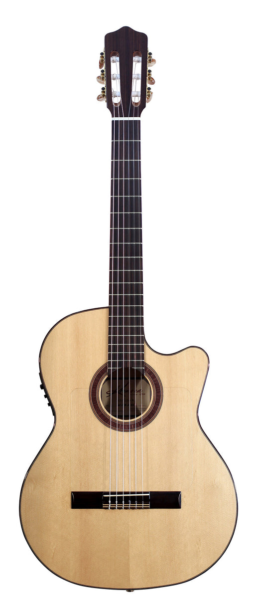 Kremona Flamenco Rosa Luna Cutaway Solid Spruce Top Acoustic Electric Guitar