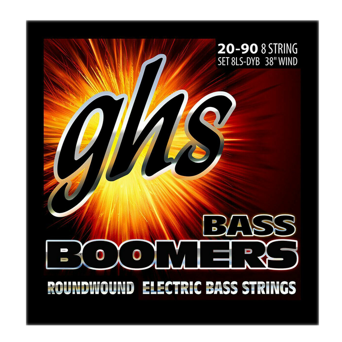 GHS 8LS-DYB 8-string Bass Boomers Long Scale Regular Electric Bass Strings