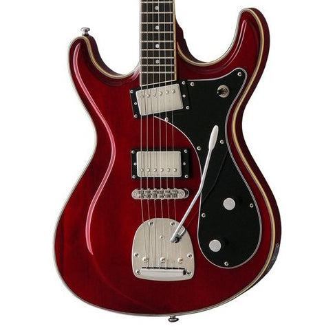 Eastwood Sidejack HB Deluxe - Cherry Red