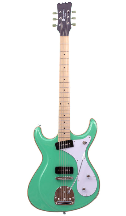 Eastwood Sidejack Baritone DLX-M Deluxe Maple Neck Seafoam Green