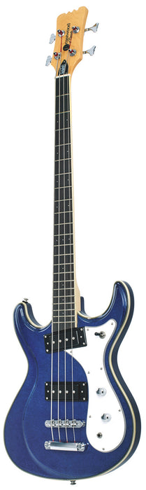 Eastwood Sidejack Bass 32 - Metallic Blue