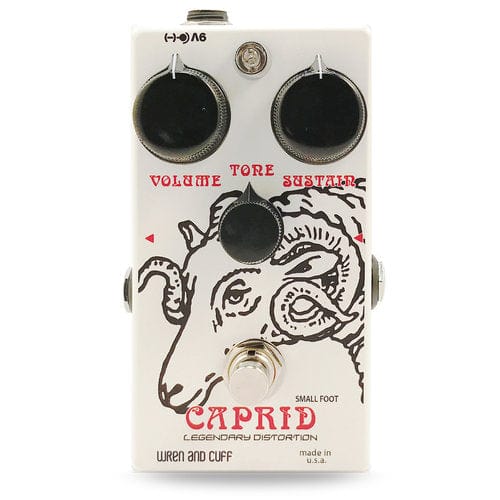 Wren and Cuff The Caprid Small Foot Distortion Guitar Effect Pedal