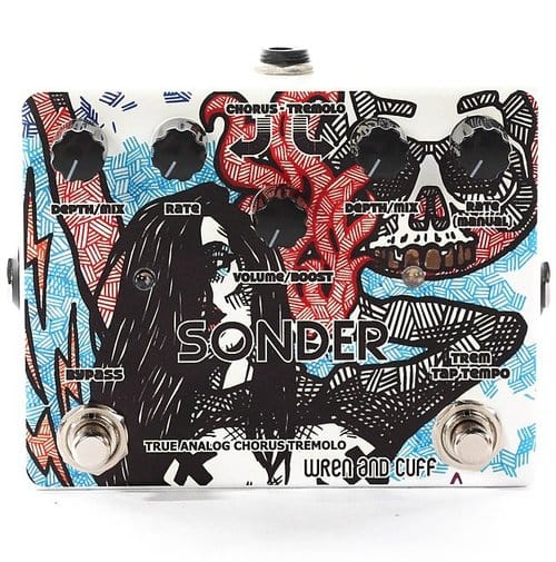 Wren and Cuff Sonder Chorus Tremolo Guitar Effect Pedal — Truetone Music