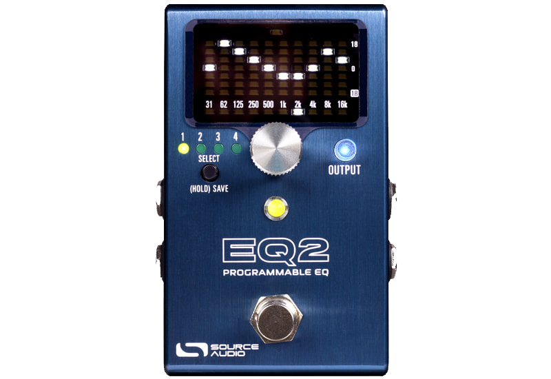 Source Audio EQ2 Programmable Equalizer Guitar Effect Pedal