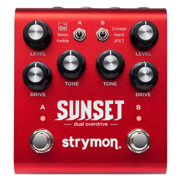 Strymon Sunset Overdrive Guitar Pedal