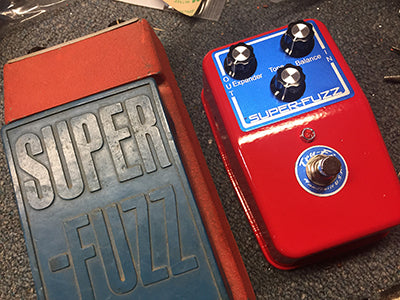 super fuzz pedal Tru-Fi Super Fuzz V2 Guitar Pedal Red — Truetone Music