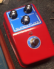 super fuzz pedal Tru-Fi Super Fuzz V2 Guitar Pedal Red — Truetone Music