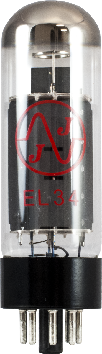 JJ Electronics EL34 Vacuum Tube Apex Matched Quad T-EL34-JJ-MQ
