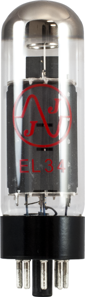JJ Electronics EL34 Vacuum Tube Apex Matched Quad T-EL34-JJ JJ Electronics EL34 Vacuum Tube Apex Matched Quad T-EL34-JJ