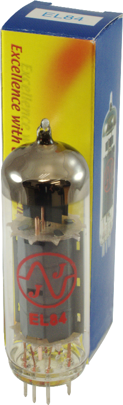 JJ Electronics EL84 Vacuum Tube Matched Quad T-EL84-JJ-MQ